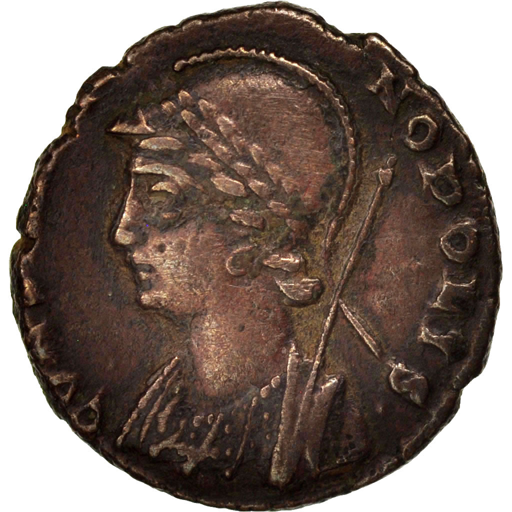 Nummus, Roma, SS, Copper, RIC:78
