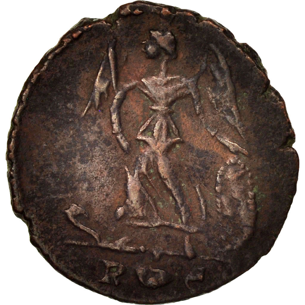 Nummus, Roma, SS, Copper, RIC:78