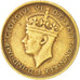 BRITISH WEST AFRICA, George VI, Shilling, 1938, AU(50-53), Nickel-brass, KM:23