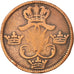 Moneta, Szwecja, Frederick I, Ore, S.M., 1749, EF(40-45), Miedź, KM:416.1