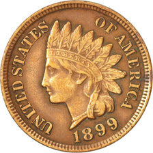 United States, Indian Head Cent, Cent, 1899, U.S. Mint, Philadelphia