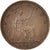 Munten, Groot Bretagne, Victoria, Farthing, 1867, ZF+, Bronze, KM:747.2
