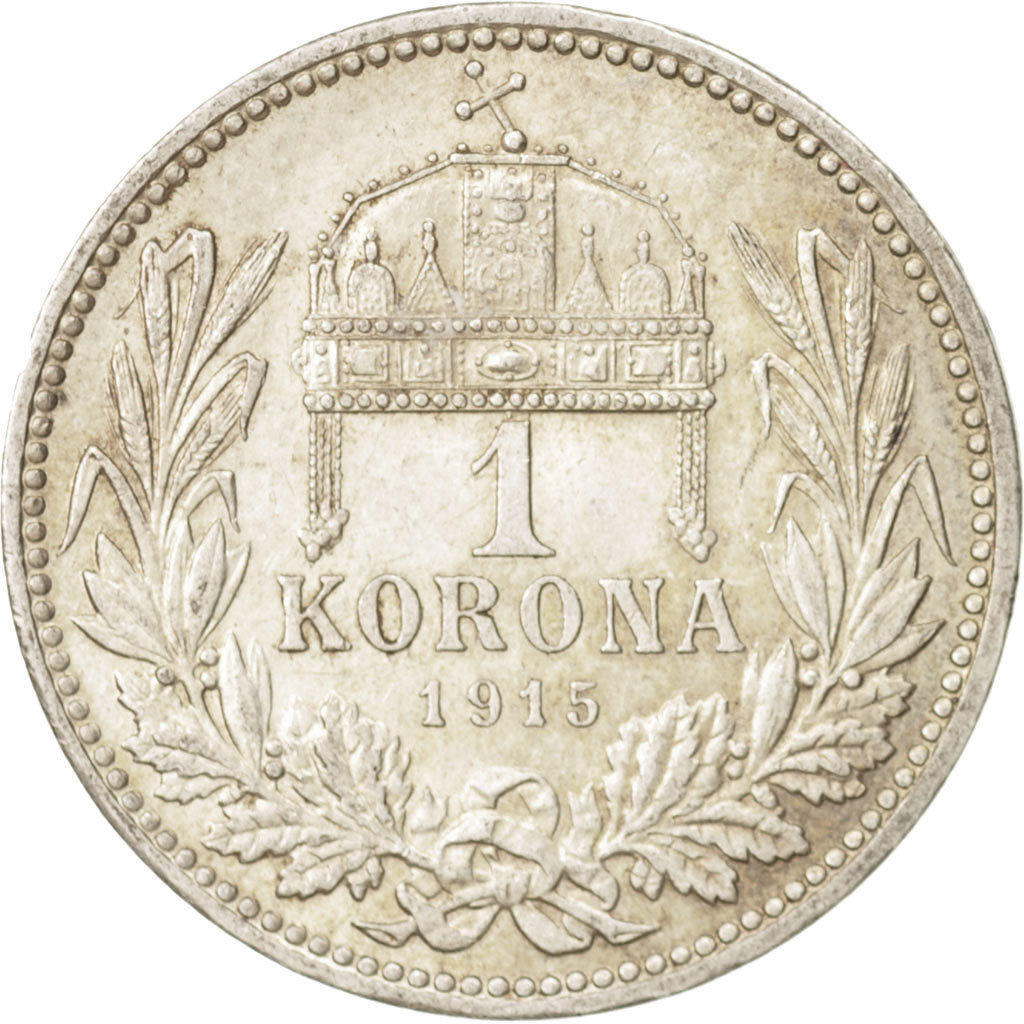 Austria, Franz Joseph I, Corona, 1915, MS(64), Silver, KM:2820