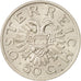 Austria, 50 Groschen, 1935, AU(55-58), Copper-nickel, KM:2854