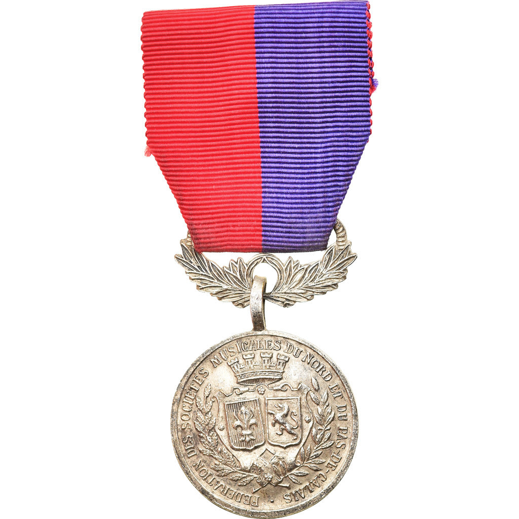 France, Fédération musicale du Nord-Pas-de-Calais, Medal, Excellent Quality