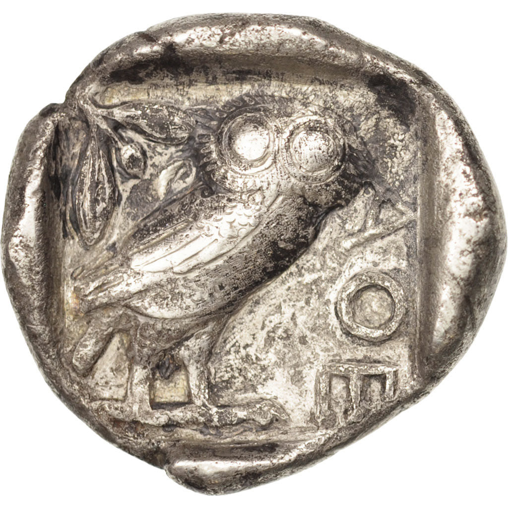 Attica, Athens (490-407 BC), Tetradrachm, 490-407 AV JC, Athens, VF(30-35)