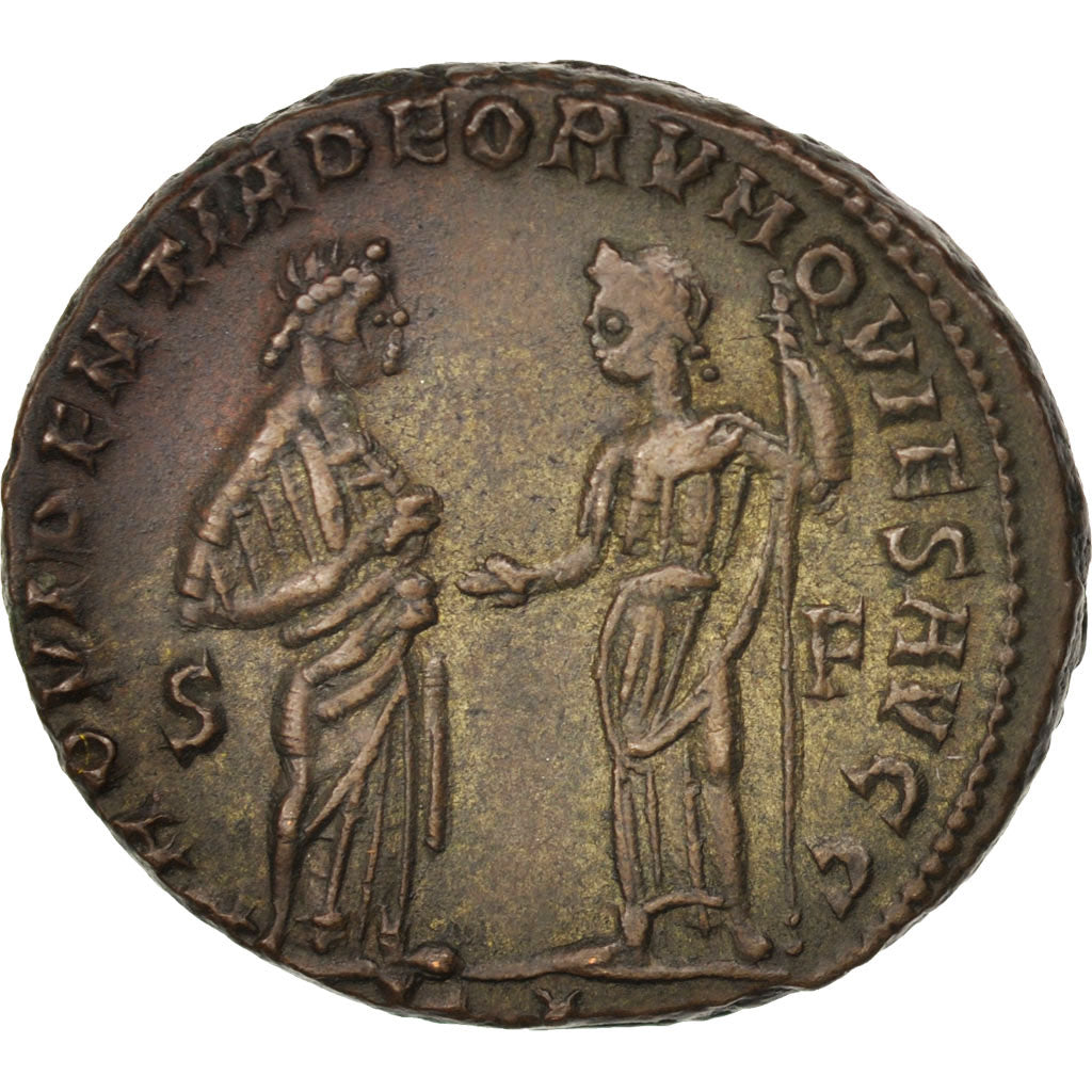 Coin, Maximianus, Follis, 306, Kyzikos, MS(63), Copper, RIC:23b