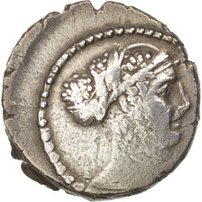 Carisia, Denarius, 46 BC, Roma, VF(30-35), Silver