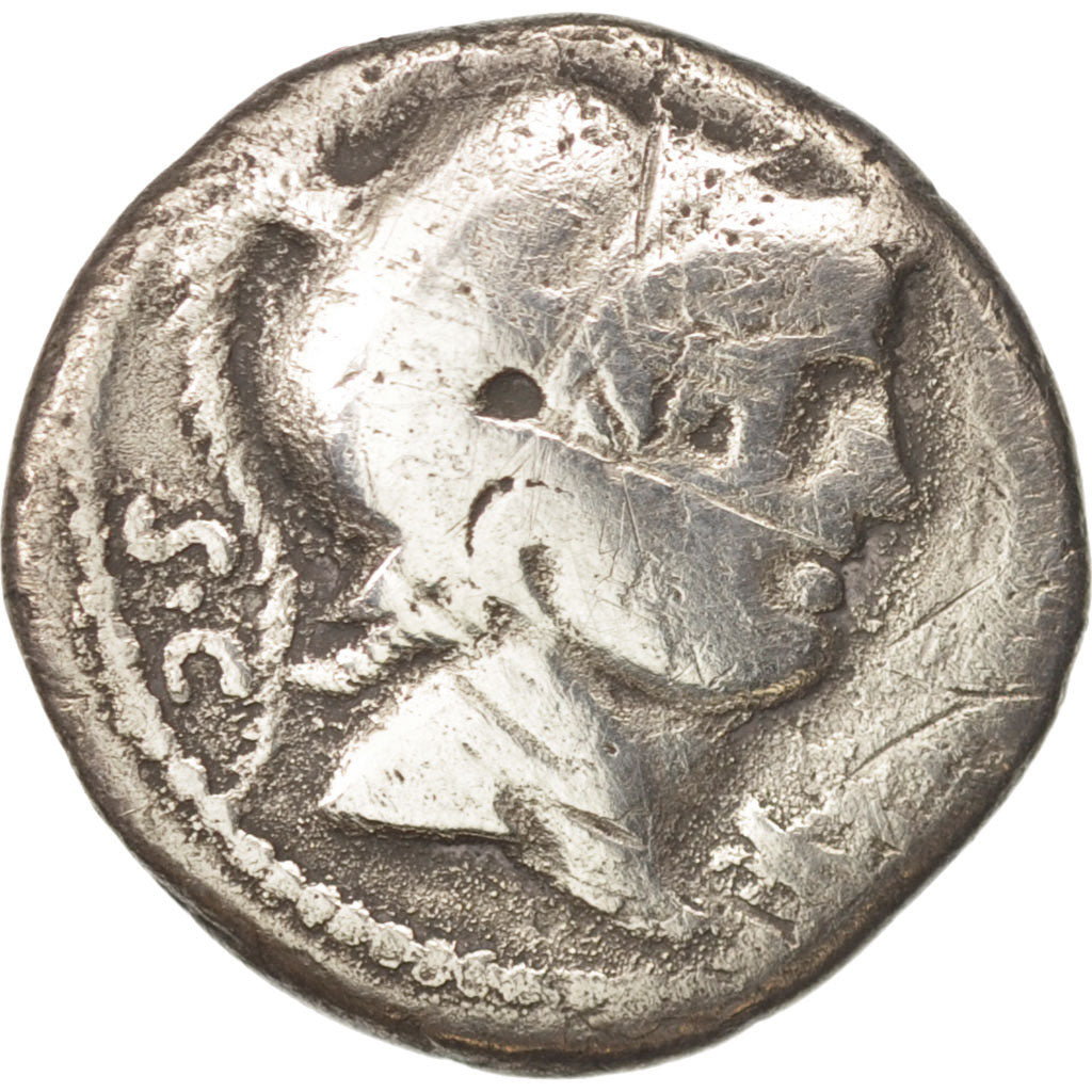 Rustia, Denier, 74 BC, Roma, TB, Argent
