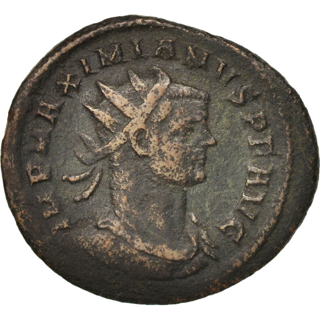 Moneta, Maximianus, Antoninianus, 285-286, Roma, BB, Biglione, RIC:506