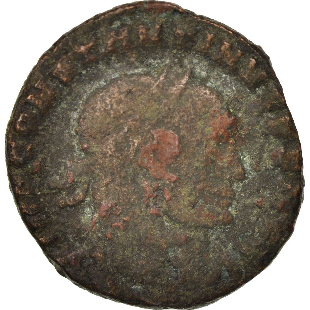 Constantine I, Follis, 313-314, Lyons, VG(8-10), Copper, RIC:VII 2