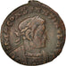 Constantine I, Follis, 313-314, Lyons, EF(40-45), Copper, RIC:VII 2