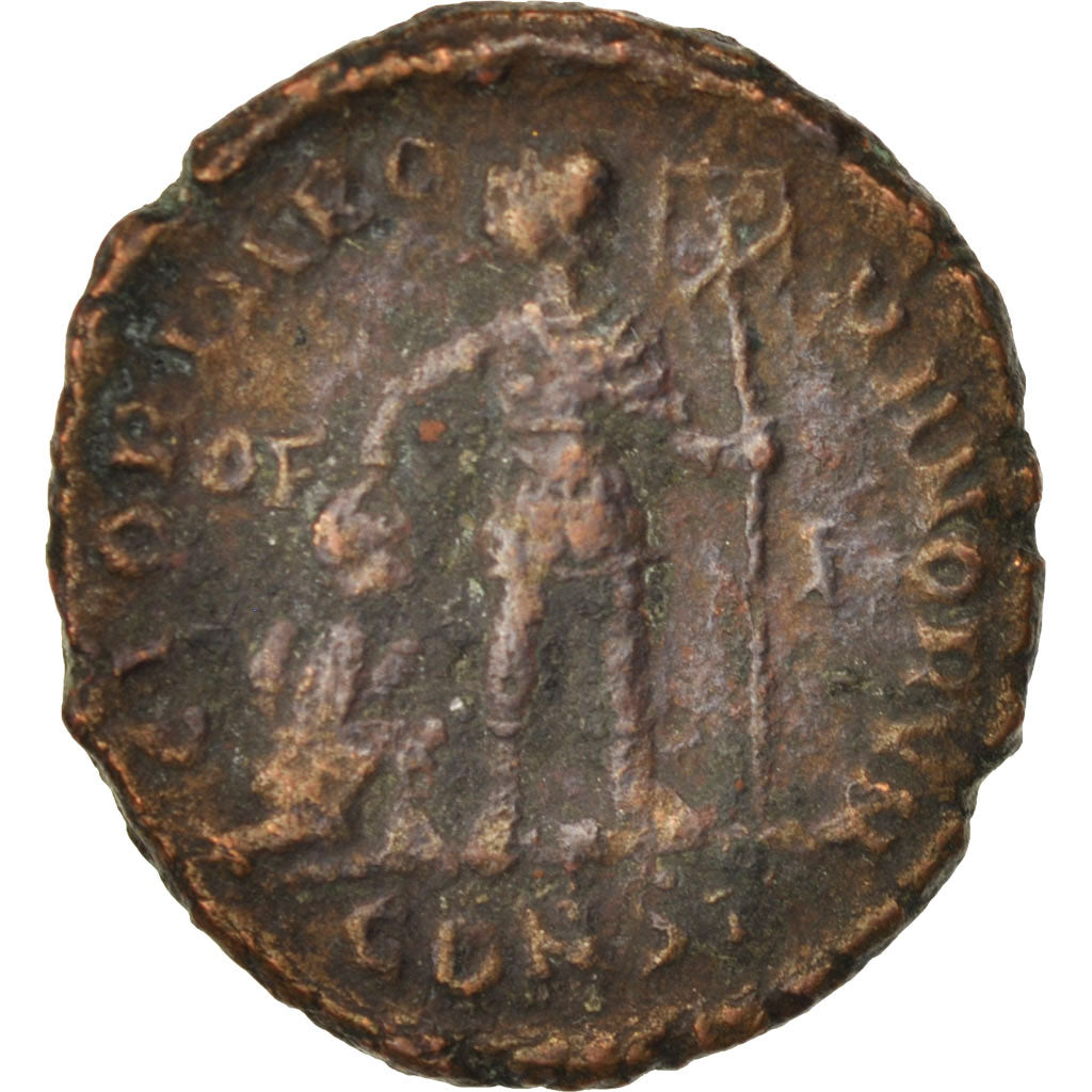 Valens, Follis, 364, Arles, EF(40-45), Copper, RIC:IX 7b