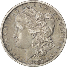 UNITED STATES, Morgan Dollar, Dollar, 1889, U.S. Mint, KM #110, EF(40-45),...