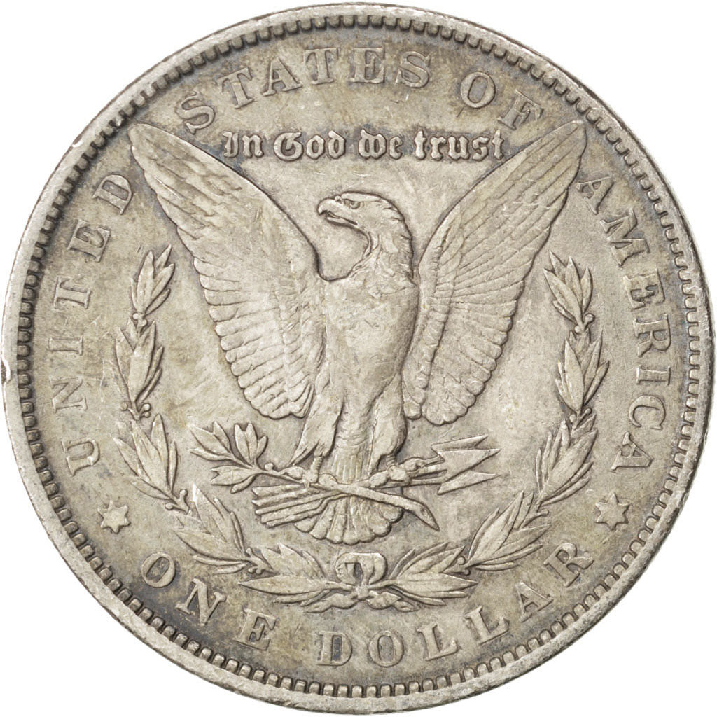 UNITED STATES, Morgan Dollar, Dollar, 1889, U.S. Mint, KM #110, EF(40-45),...