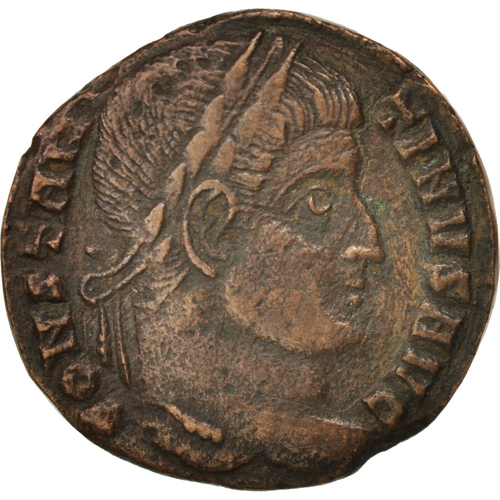 Constantine I, Nummus, 320-321, Ticinum, TTB, Cuivre, RIC:167p