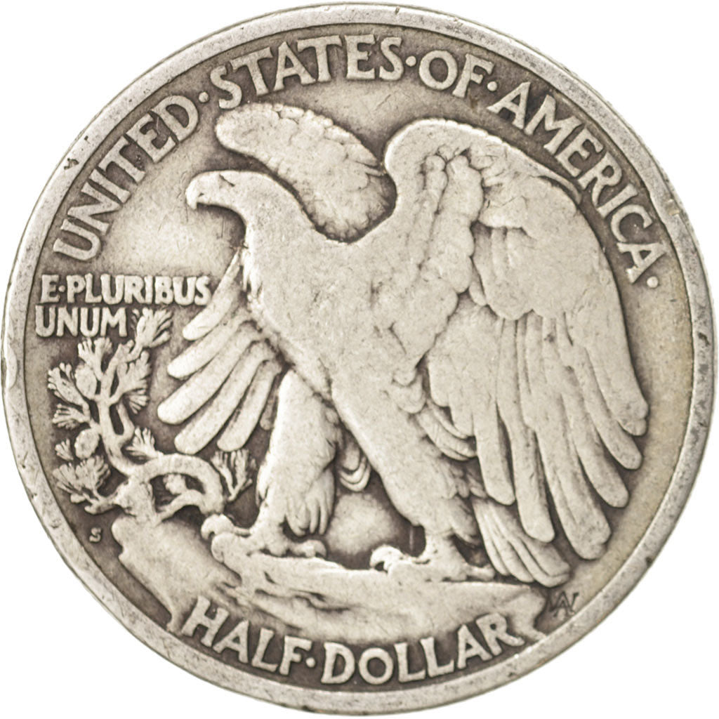 United States, Walking Liberty Half Dollar, Half Dollar, 1920, U.S. Mint