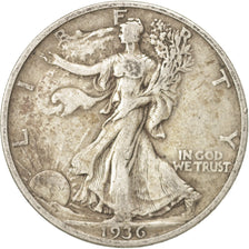 United States, Walking Liberty Half Dollar, Half Dollar, 1936, U.S. Mint