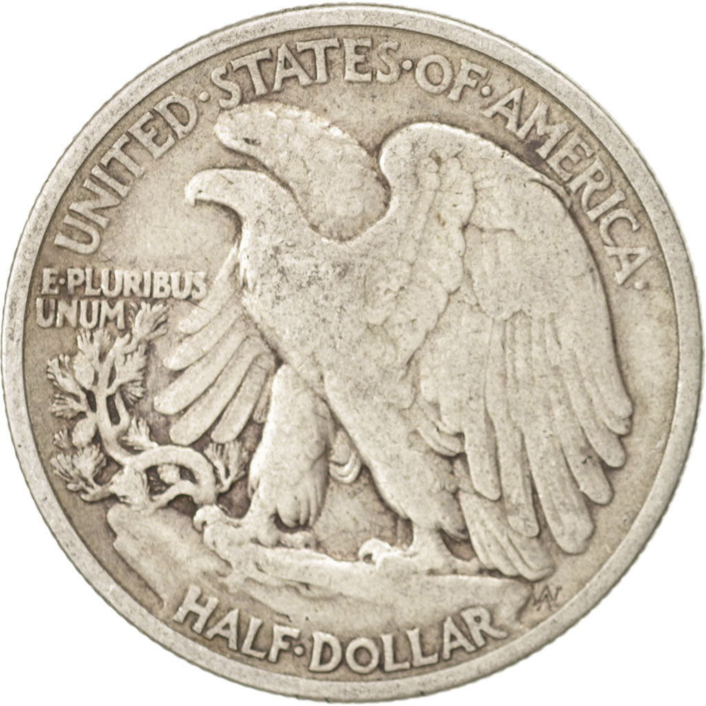United States, Walking Liberty Half Dollar, Half Dollar, 1937, U.S. Mint