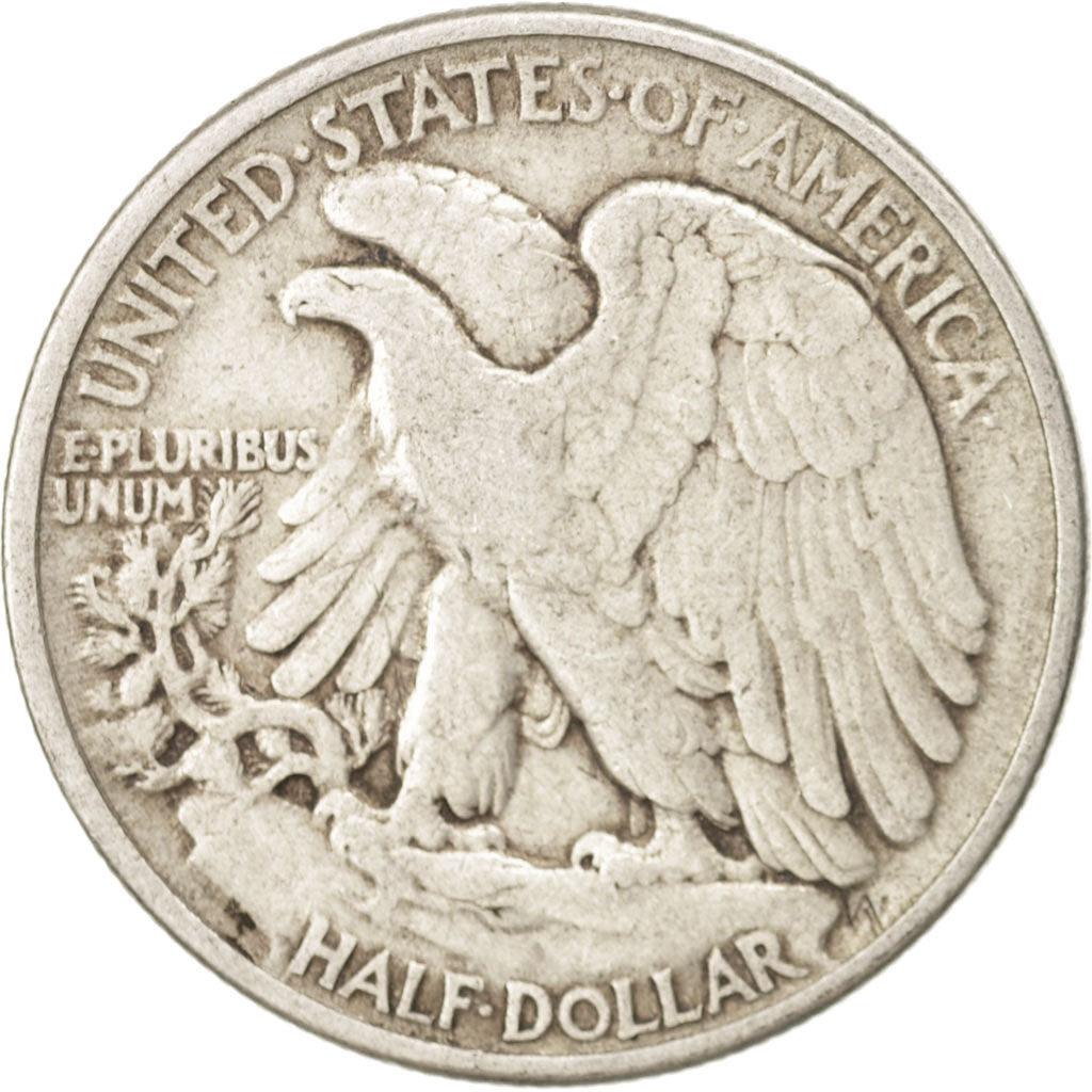 United States, Walking Liberty Half Dollar, Half Dollar, 1944, U.S. Mint
