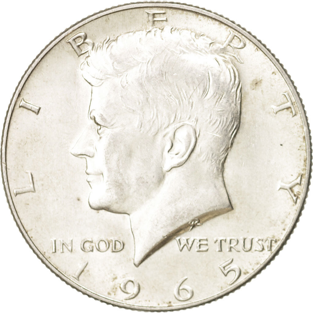 United States, Kennedy Half Dollar, Half Dollar, 1965, U.S. Mint, Philadelphia