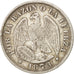 Chile, 20 Centavos, 1873, MBC, Plata, KM:138.1