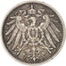 Coin, GERMANY - EMPIRE, Wilhelm II, Mark, 1909, Berlin, AU(50-53), Silver, KM:14