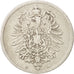 GERMANY - EMPIRE, Wilhelm I, Mark, 1874, Munich, VF(30-35), Silver, KM:7