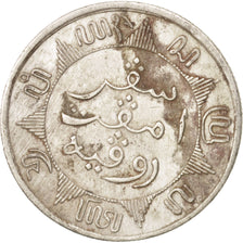 NETHERLANDS EAST INDIES, Willem III, 1/4 Gulden, 1854, Utrecht, Caduceus