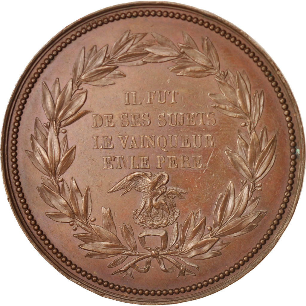 France, Medal, Henri IV, History, XIXth Century, Droz, AU(55-58), Bronze