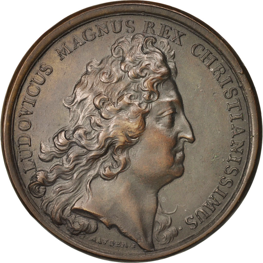 Francia, Medal, Prise de Furnes et de Dixmude, Louis XIV, History, 1693, Mauger