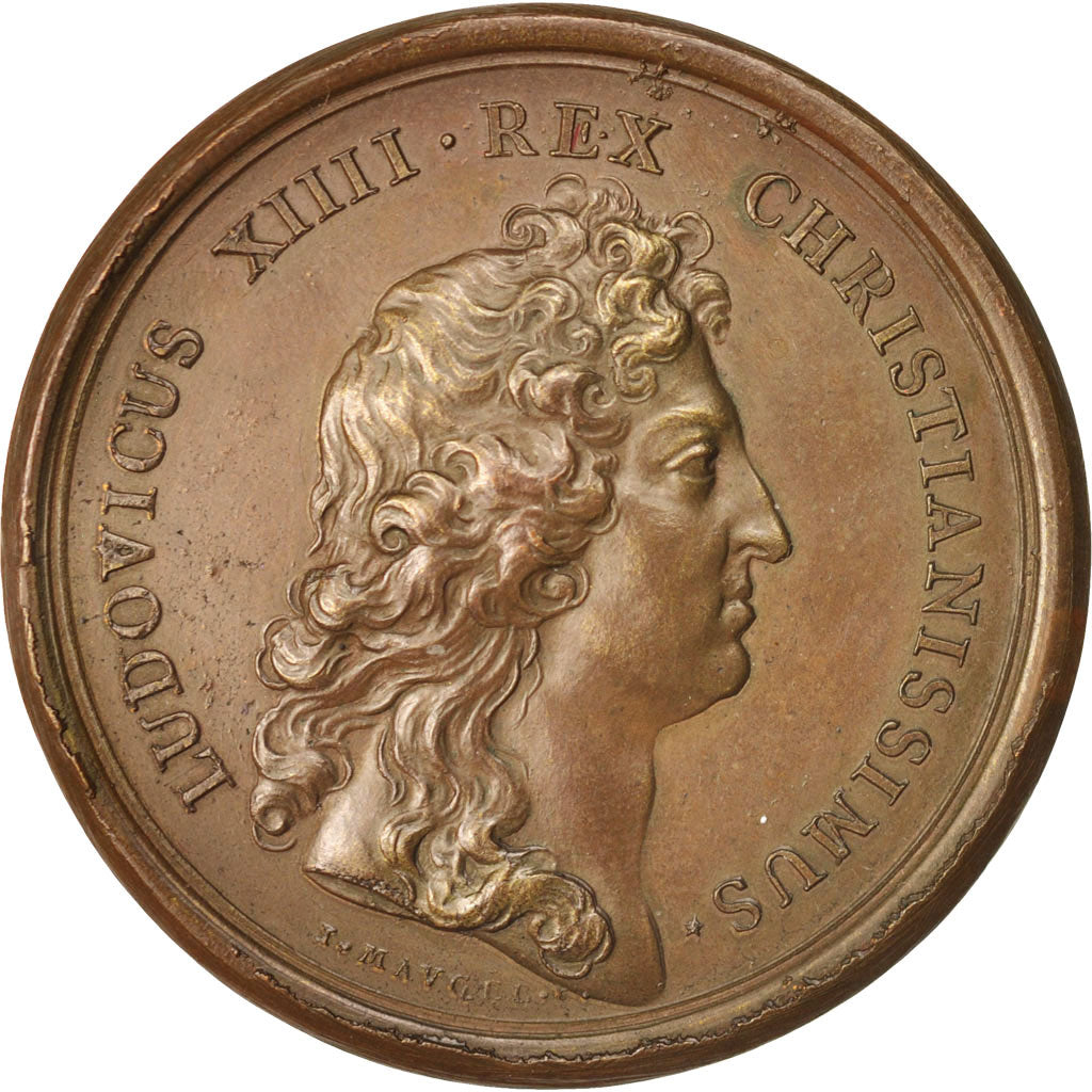 France, Medal, The Ambassador of Spain, Louis XIV, History, 1662, Mauger