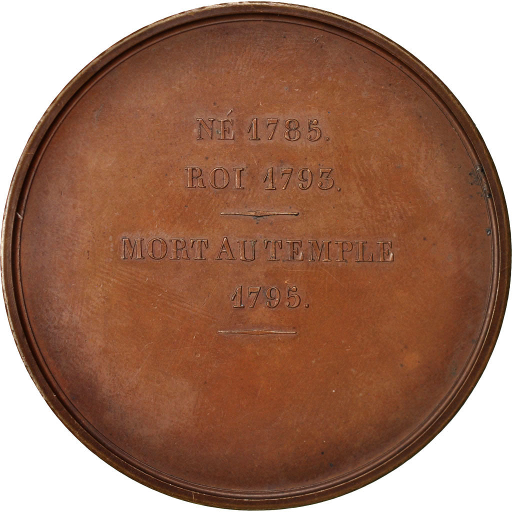 Frankreich, Medal, Louis XVII, Médaille commémorative, History, XIXth Century