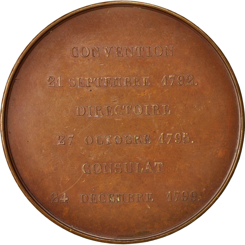 France, Medal, République Française, History, XIXth Century, Caqué