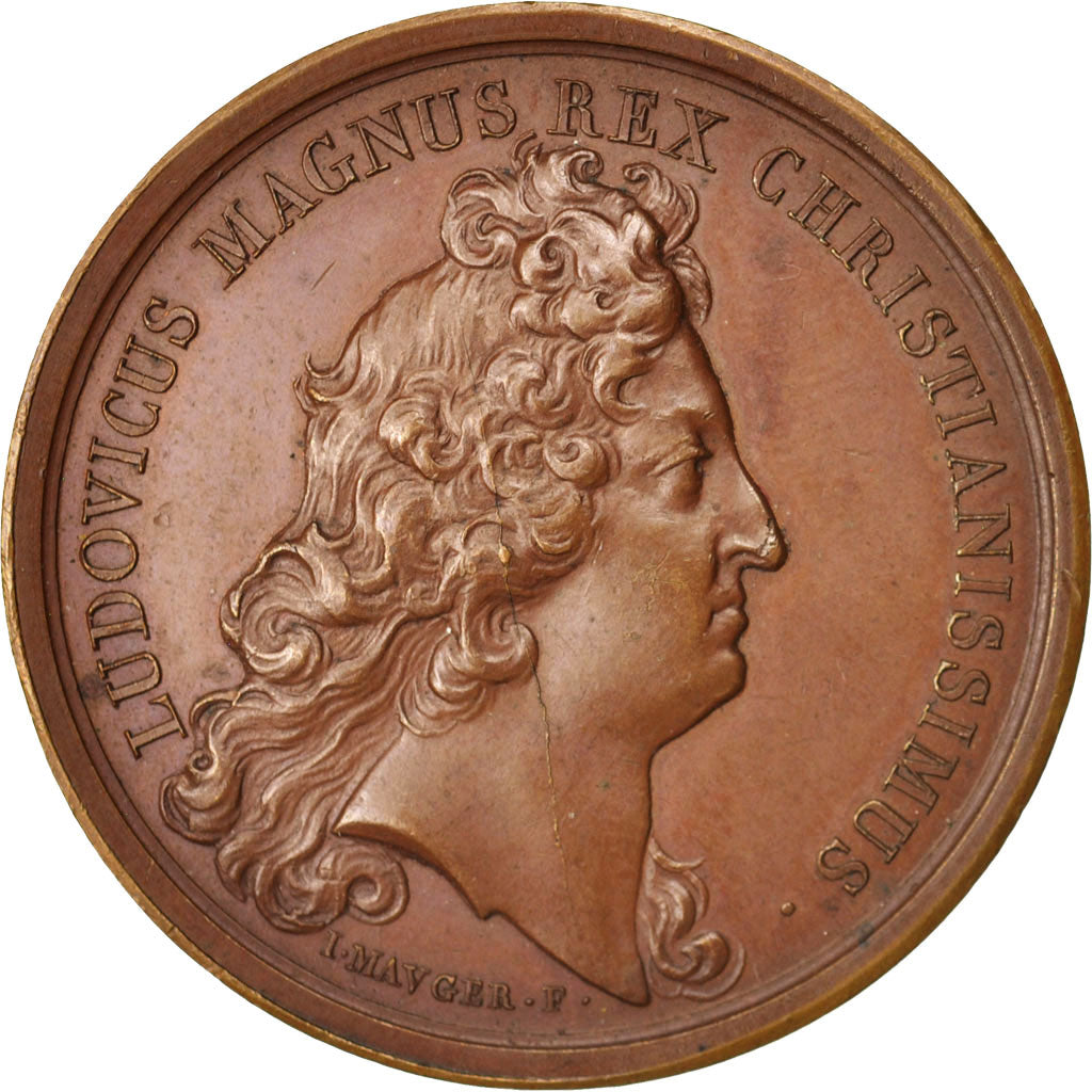 France, Medal, Le Château de Versailles, Louis XIV, History, 1680, Mauger