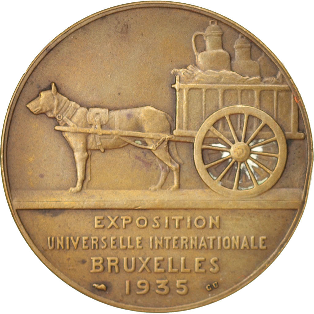 Belgium, Medal, Exposition universelle internationale de Bruxelles, Les
