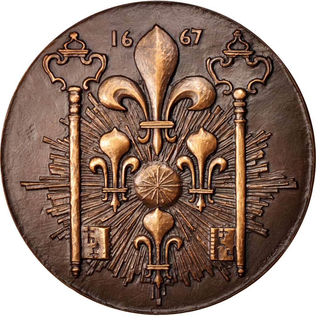 Francja, Medal, Tricentenaire du rattachement de Lille à la France, Historia