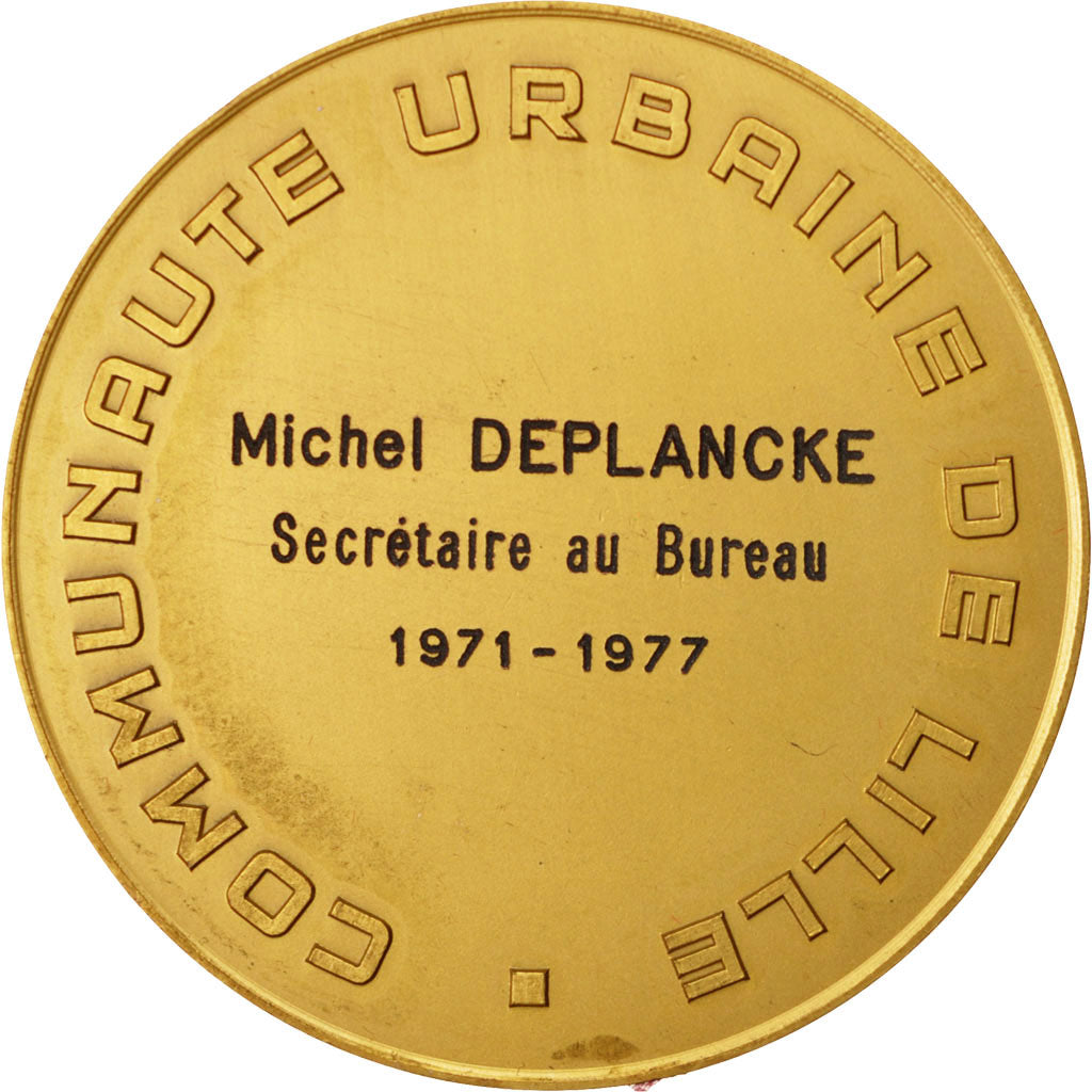 Francja, Medal, Communauté urbaine de Lille, Polityka, społeczeństwo, wojna