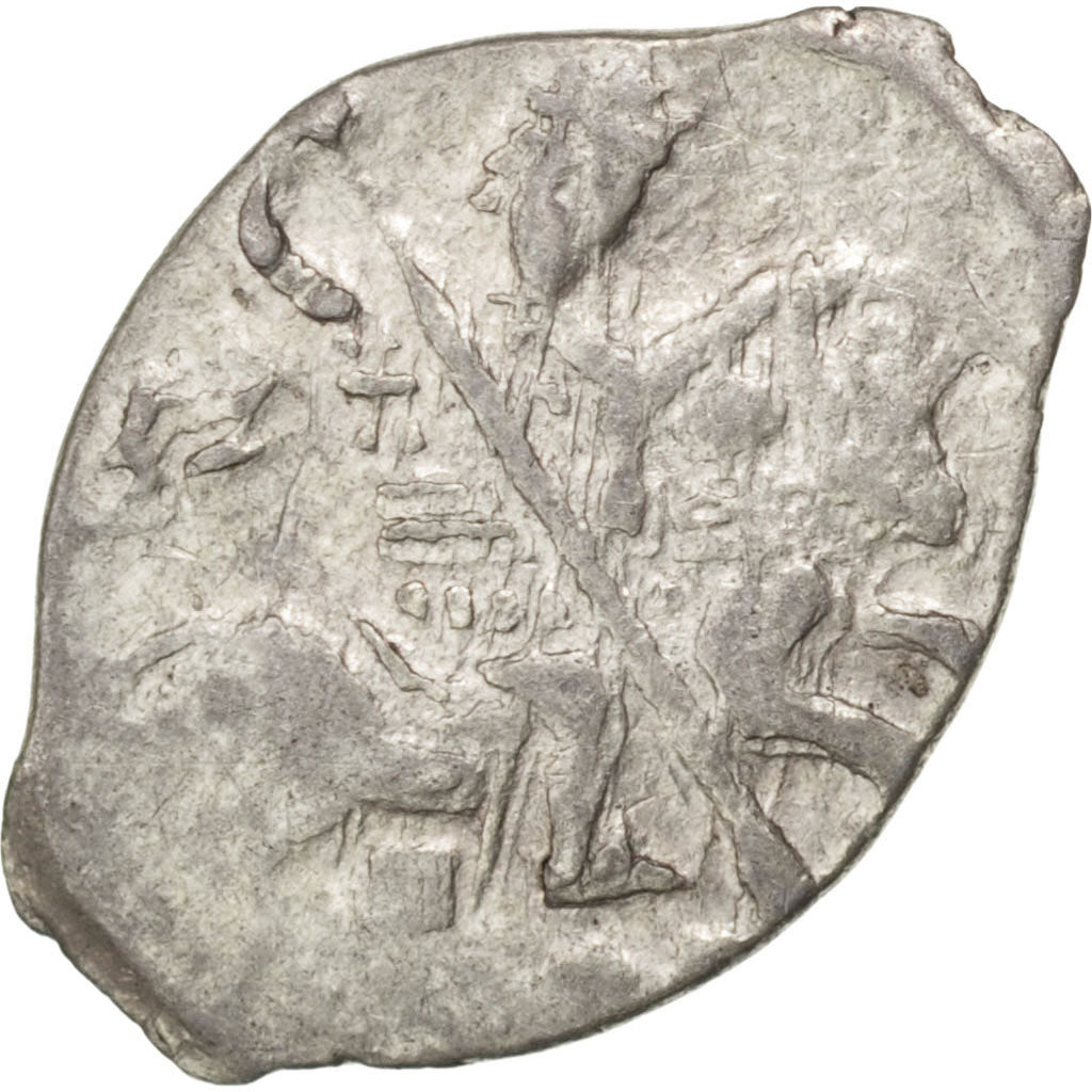 Russie, Fédor Ier Ivanovitch, Kopek 1598 (Moscou), Kleshinov/Grishine 126