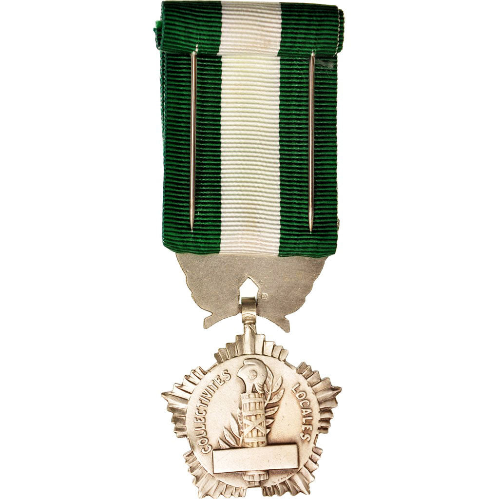 France, Collectivités locales, Medal, XXth Century, Excellent Quality, Silver