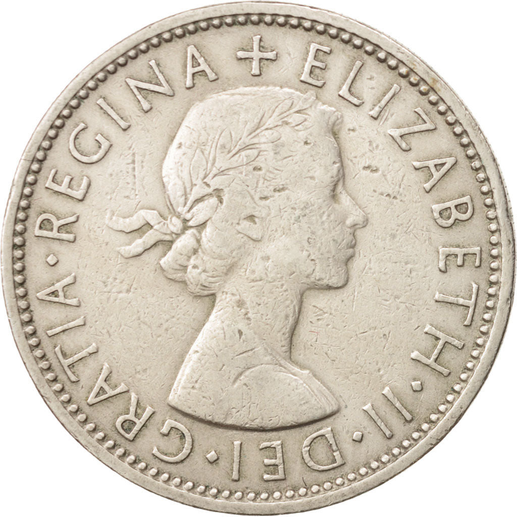 Great Britain, Elizabeth II, Florin, Two Shillings, 1961, VF(30-35)