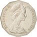 Australia, Elizabeth II, 50 Cents, 1975, EF(40-45), Copper-nickel, KM:68