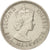 Monnaie, Mauritius, Elizabeth II, 1/4 Rupee, 1975, TTB+, Copper-nickel, KM:36