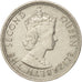 Munten, Mauritius, Elizabeth II, 1/4 Rupee, 1975, ZF+, Copper-nickel, KM:36