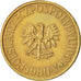 Münze, Polen, 5 Zlotych, 1980, Warsaw, SS+, Messing, KM:81.1