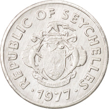 Seychelles, Cent, 1977, British Royal Mint, MS(63), Aluminum, KM:30