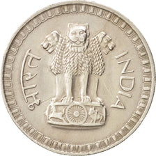 INDIA-REPUBLIC, Rupee, 1977, AU(55-58), Copper-nickel, KM:78.1