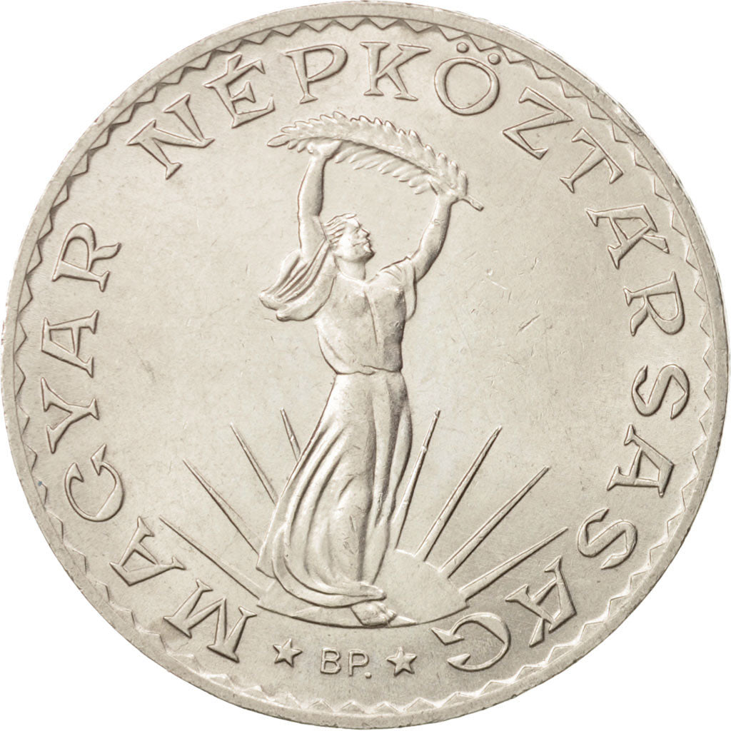 Coin, Hungary, 10 Forint, 1979, Budapest, AU(55-58), Nickel, KM:595