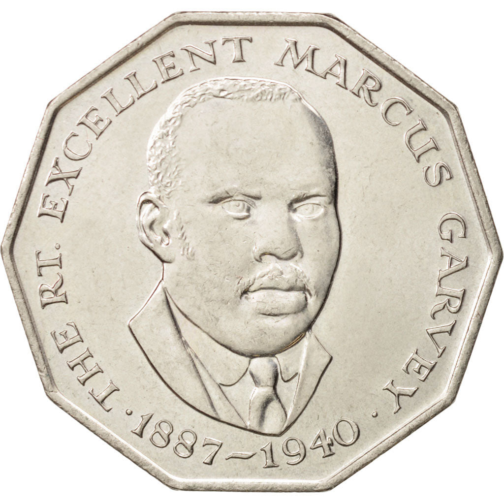 Jamaica, Elizabeth II, 50 Cents, 1975, AU(55-58), Copper-nickel, KM:65