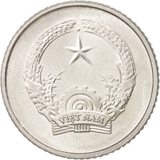 Moneda, Vietnam, SOCIALIST REPUBLIC, 5 Hao, 1976, SC+, Aluminio, KM:13